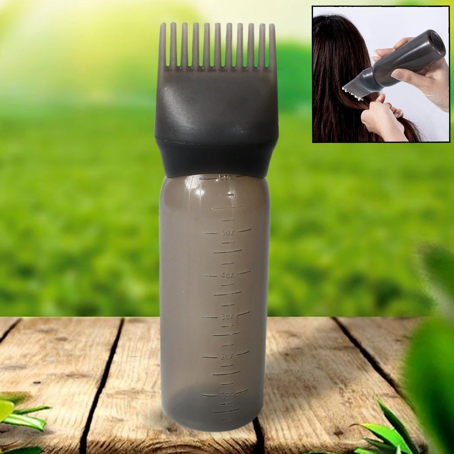 Comb Applicator Bottle, Hair Oil Applicator Bottle for Hair Dye Bottle Applicator Brush with Graduated Scale, Professional Brush Applicator Comb Hairdressing Coloring Styling Tool (1 Pc), Hair accessories Comb Applicator Bottle, Hair Oil Applicator Bottle for Hair Dye Bottle Applicator Brush with Graduated Scale, Professional Brush Applicator Comb Hairdressing Coloring Styling Tool (1 Pc), Hair accessories